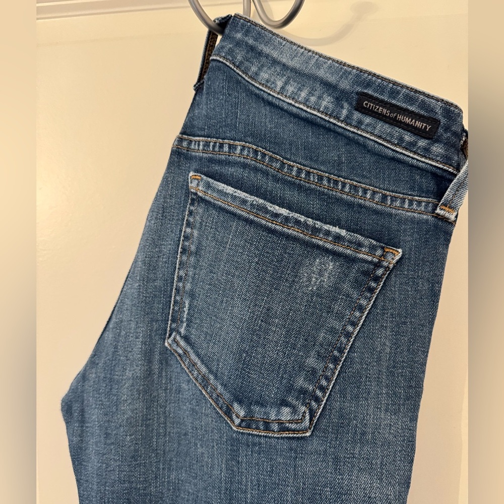 Citizens Of Humanity Classic Ankle Blue Denim Jeans